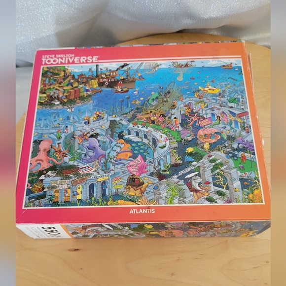 Atlantis (Tooniverse) Steve Skelton 550 Pieces Ocean Fish Ships All Ages - Picture 8 of 14